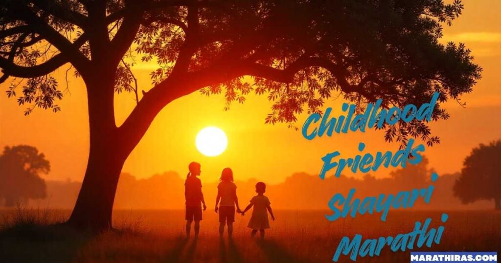 Childhood Friends Shayari Marathi