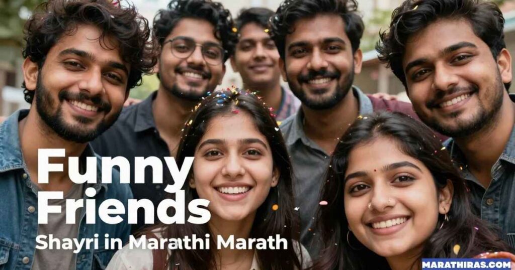 Funny Friends Shayari in Marathi