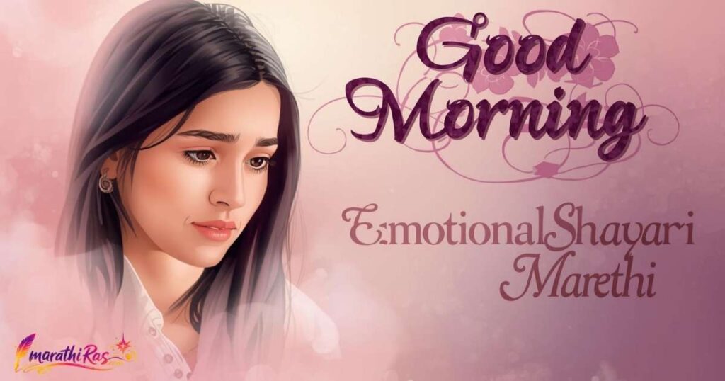Good Morning Emotional Shayari Marathi