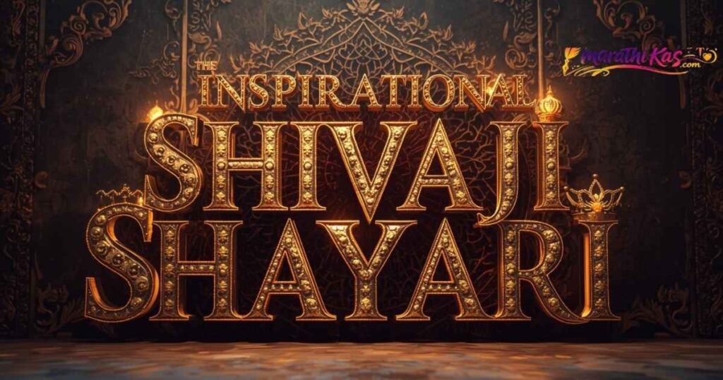 Inspirational Shivaji Maharaj Shayari