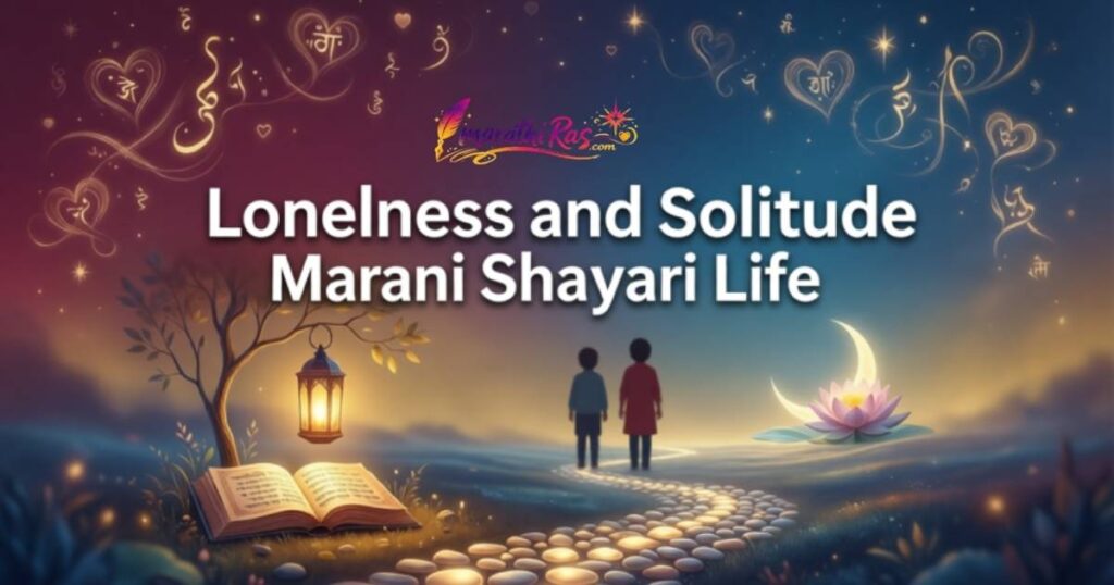 Loneliness and Solitude Marathi Shayari Life
