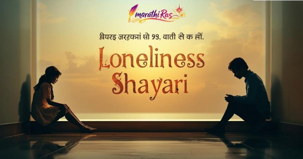 Loneliness Shayari in Marathi