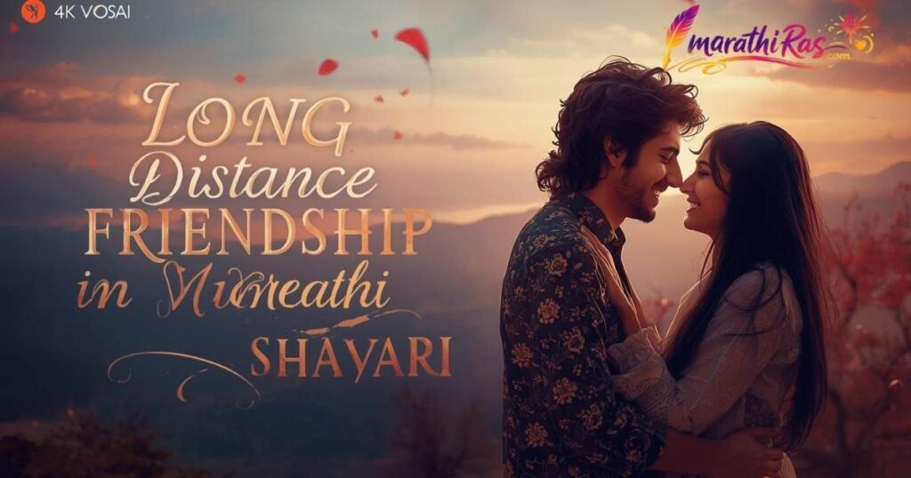 Long Distance Friendship Shayari in Marathi