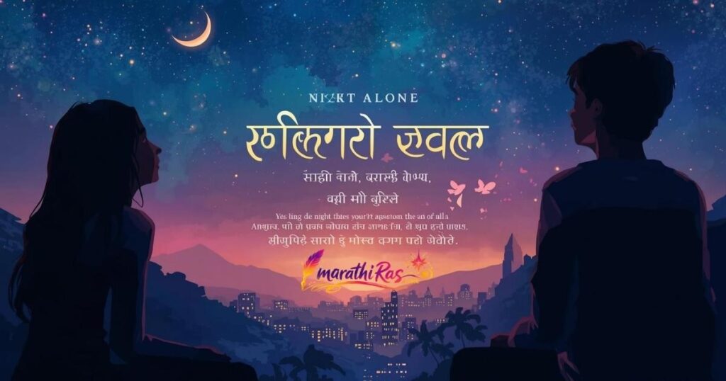 Night Alone Shayari in Marathi