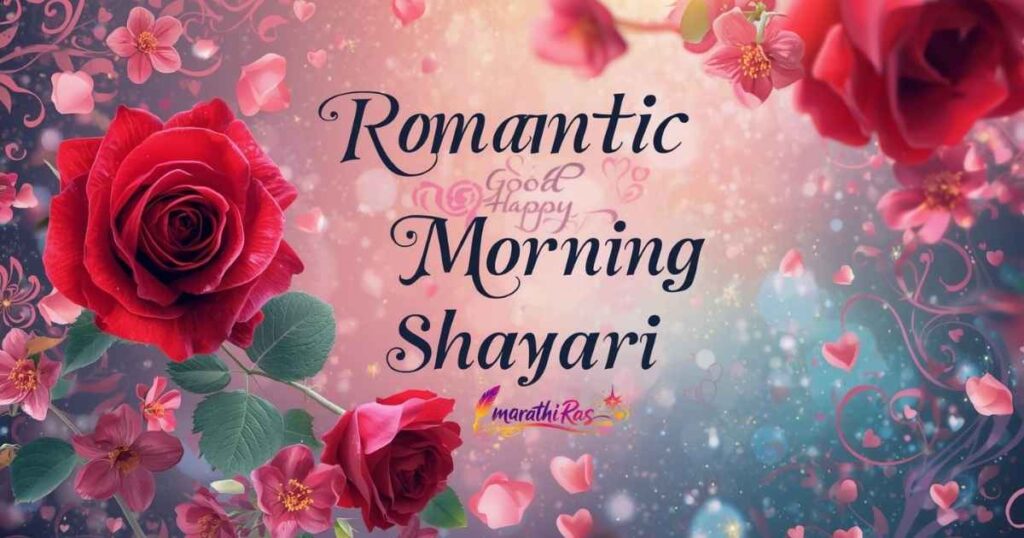 Romantic Good Morning Shayari Marathi