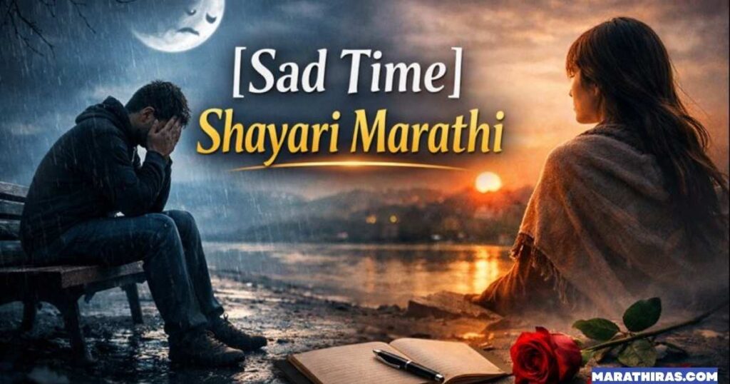 Sad Time Shayari Marathi