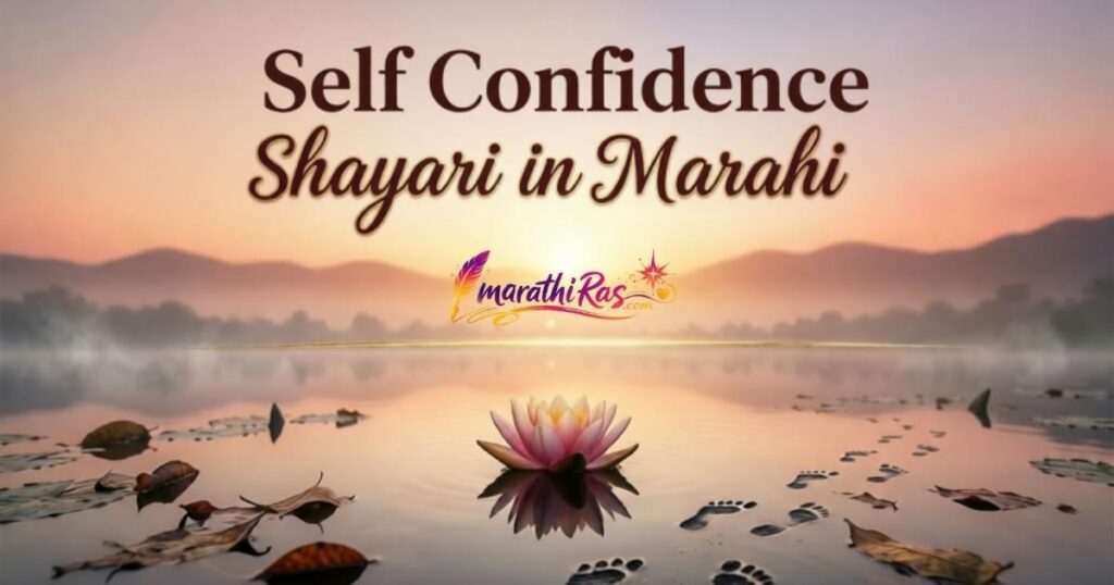 Self Confidence Shayari in Marathi