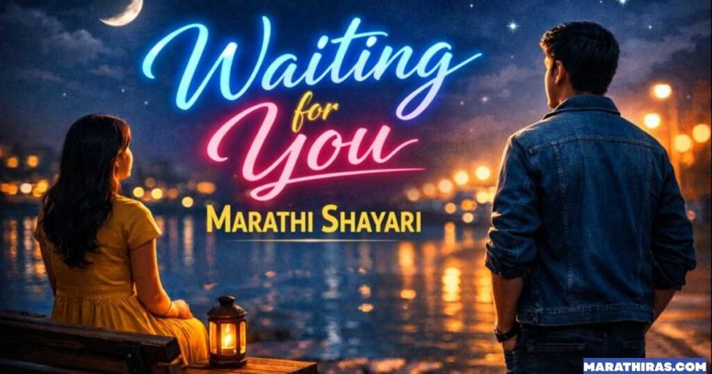 Waiting for You Marathi Shayari