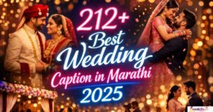 212+ Best Wedding Caption in Marathi 2025