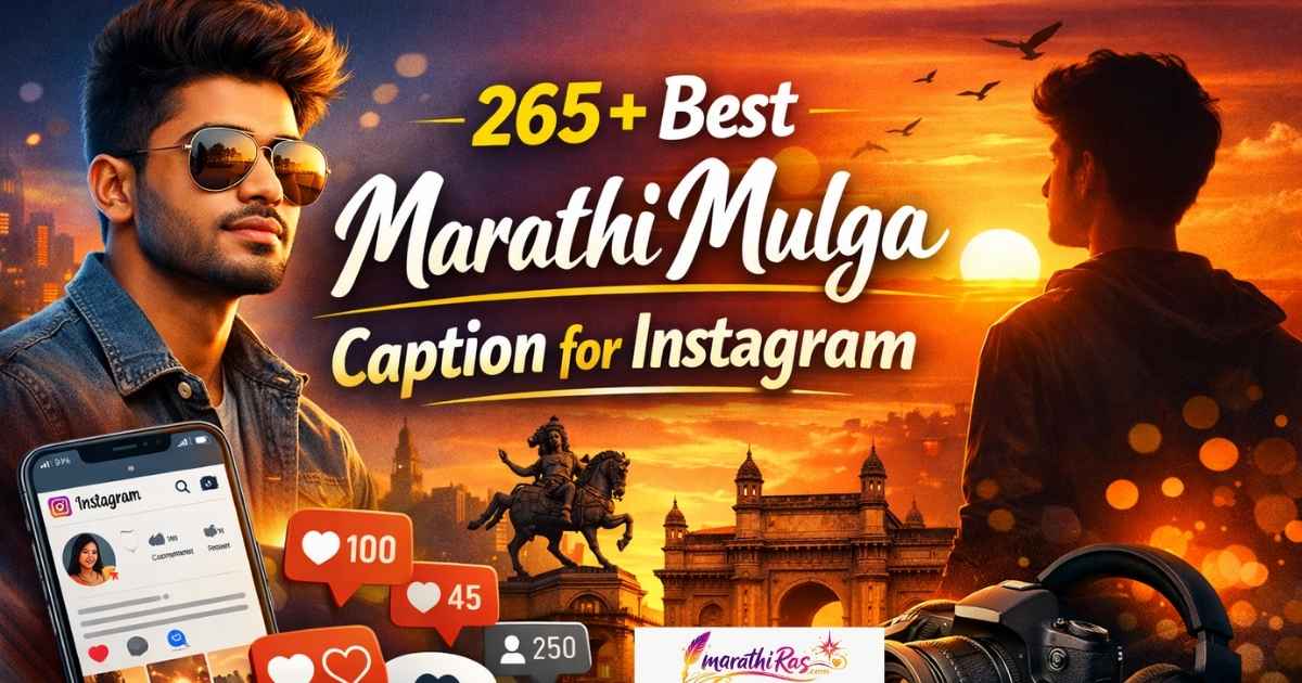 265+ Best Marathi Mulga Caption for Instagram