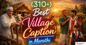 310+ Best Village Caption in Marathi