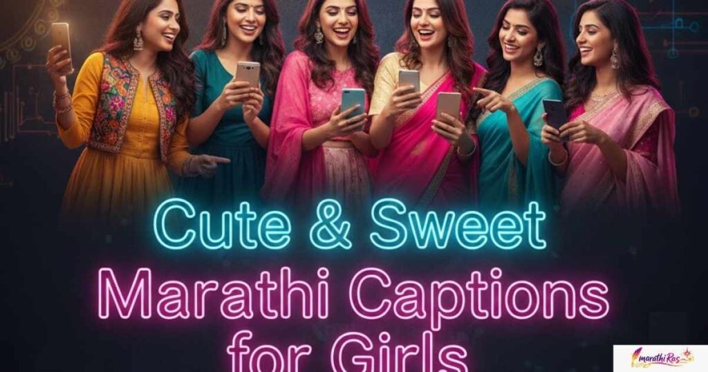 Cute & Sweet Marathi Captions for Girls