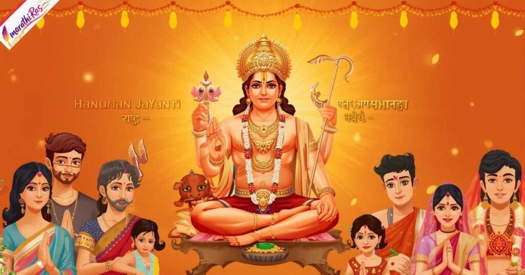 हनुमान जयंती फॅमिली विशेस कॅप्शन्स