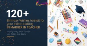 120+Birthday Wishes for Teacher in Marathi | Short, Funny & Inspirational