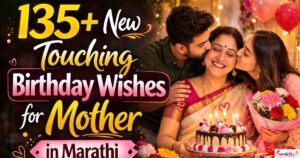 Heart Touching Mom Birthday Wishes in Marathi