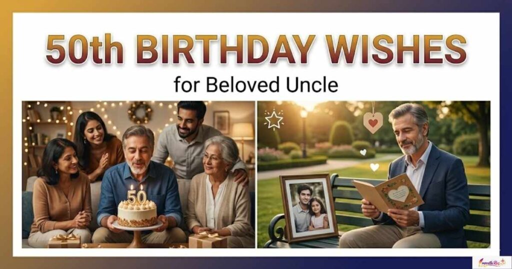 50th Birthday Wishes for Beloved Uncle