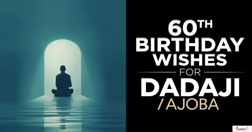 60th Birthday Wishes for Dadaji / Ajoba