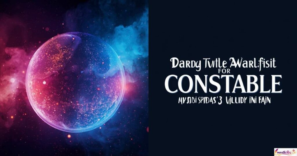 Birthday Wishes for Constable in Marathi