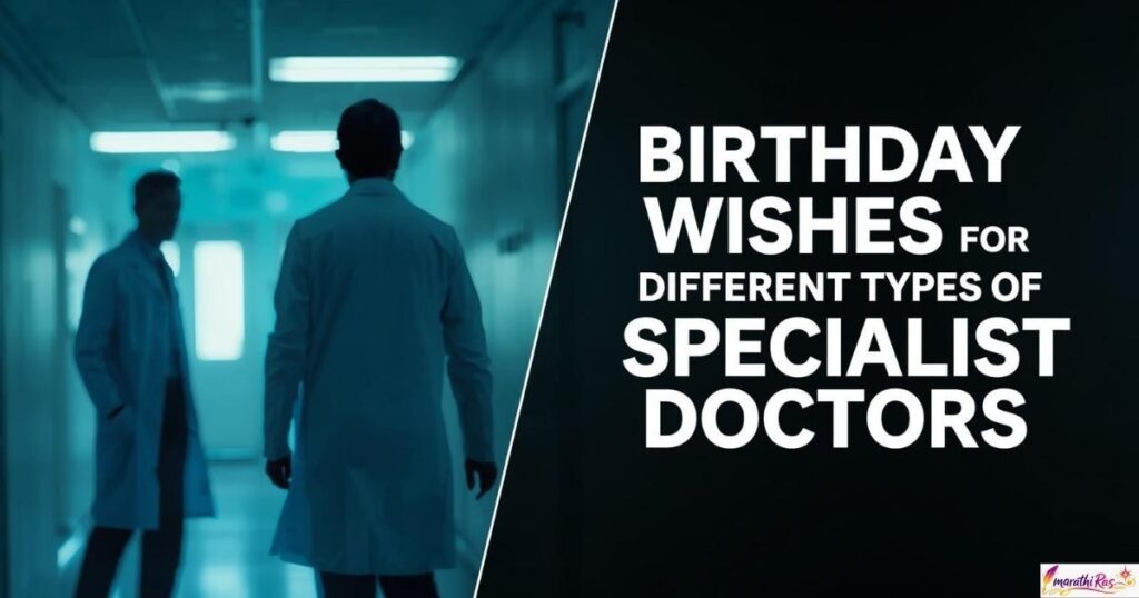 Birthday Wishes for Different Types of Specialist Doctors