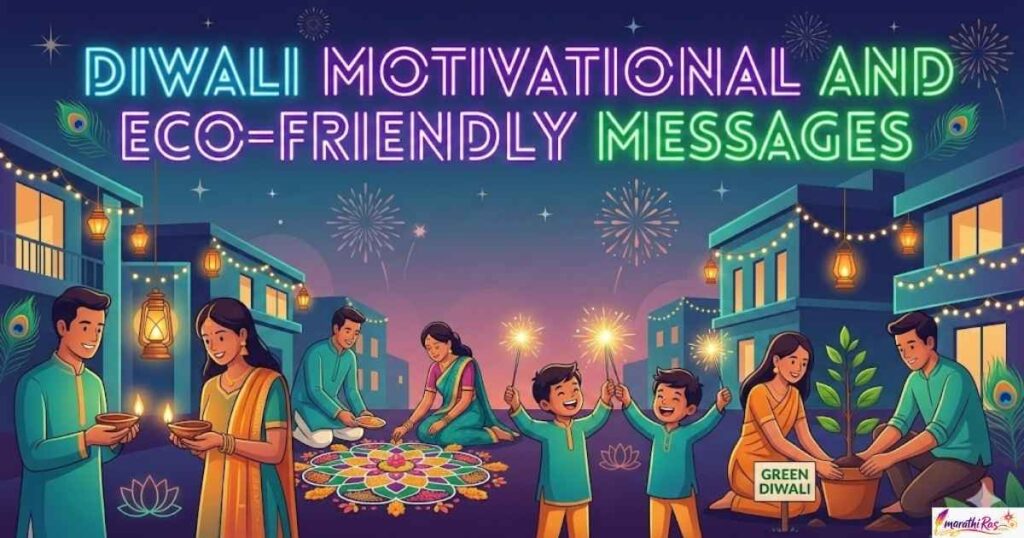 Diwali Motivational and Eco-Friendly Messages