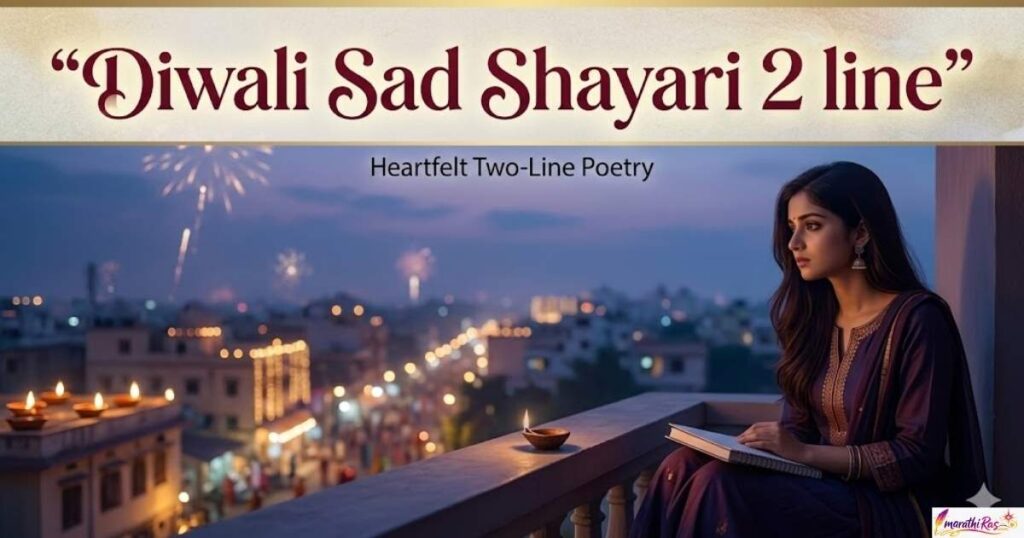 Diwali Sad Shayari 2 line