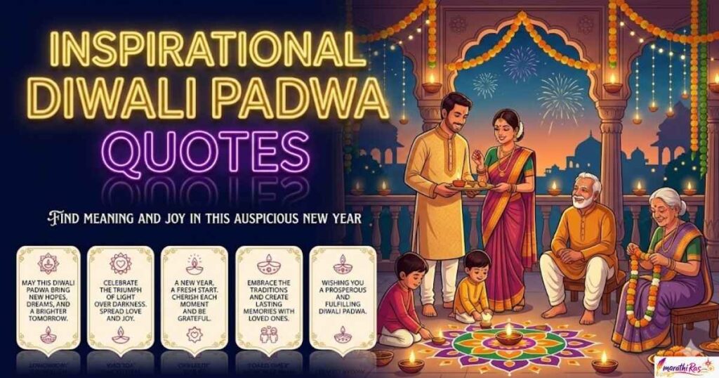 Inspirational Diwali Padwa Quotes