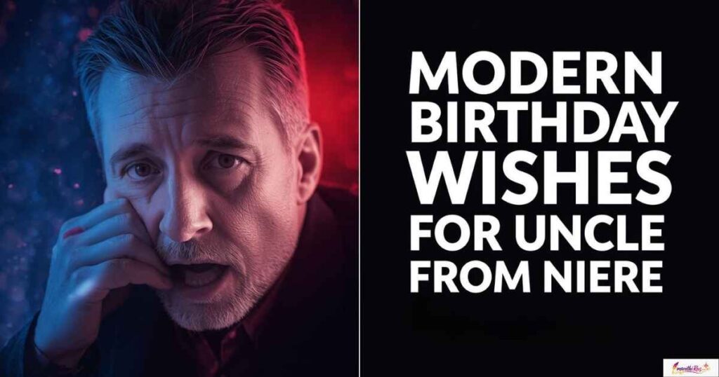 Modern Birthday Wishes for Uncle From Niece