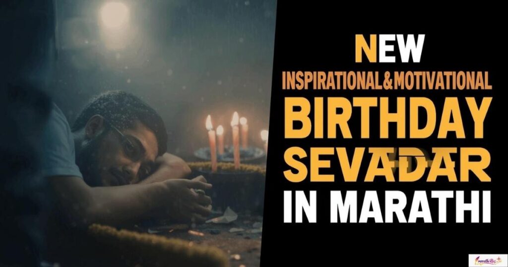 New Inspirational & Motivational Birthday Wishes for Sevadar in Marathi
