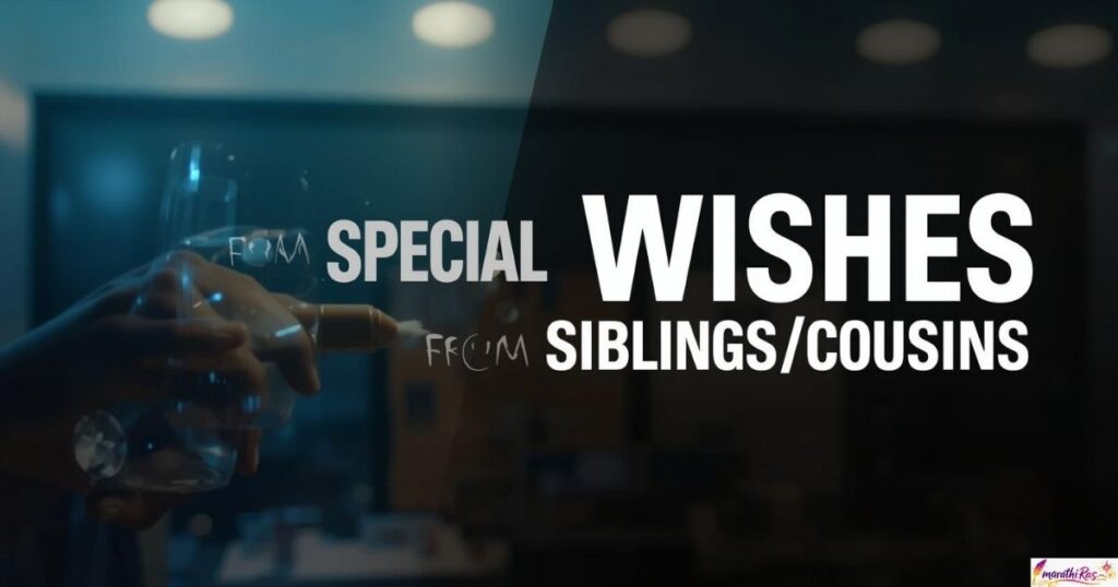 Special Wishes from Siblings/Cousins