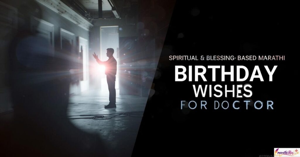 Spiritual & Blessing-Based Marathi Birthday Wishes for Doctor