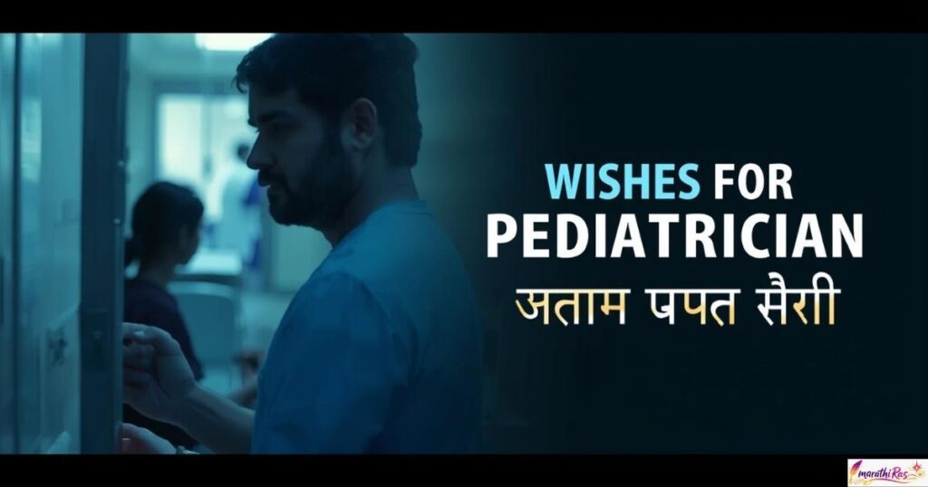 Wishes for Pediatrician (बालरोगतज्ञ) in Marathi