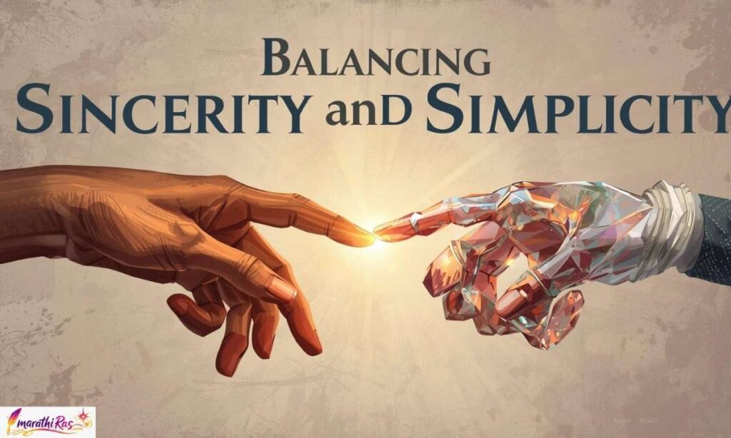 Balancing Sincerity and Simplicity