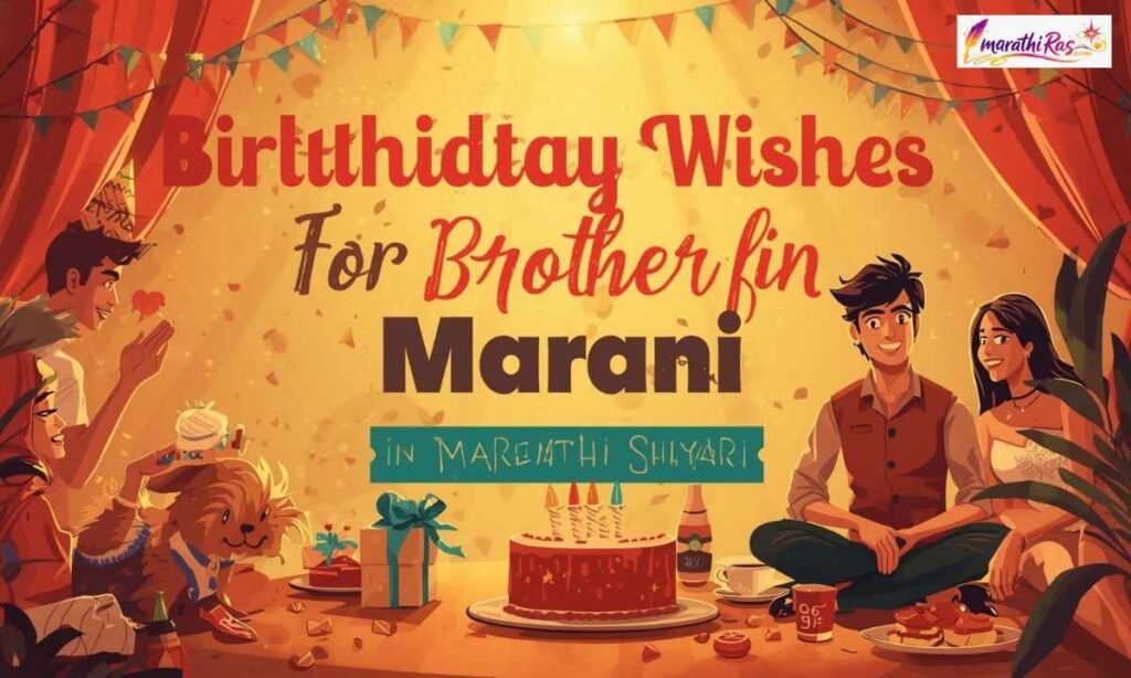Birthday Wishes For Brother in Marathi Shayari