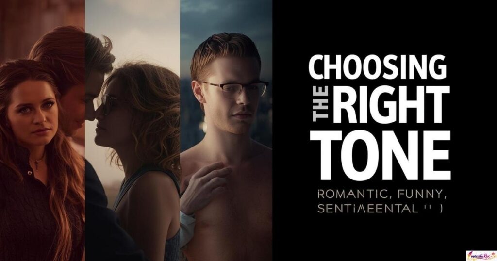 Choosing the Right Tone (Romantic, Funny, Sentimental)