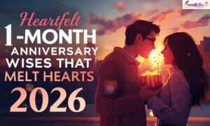 Heartfelt 1-Month Anniversary Wishes That Melt Hearts 2026