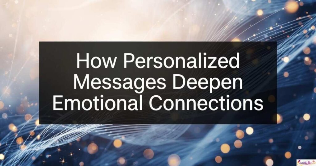 How Personalized Messages Deepen Emotional Connections