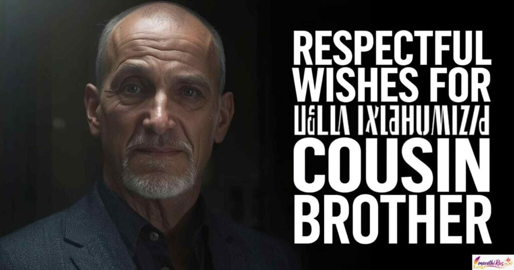 Respectful Wishes For Elder/Supportive Cousin Brother