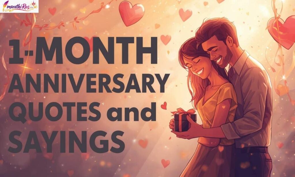 Unique 1-Month Anniversary Quotes and Sayings
