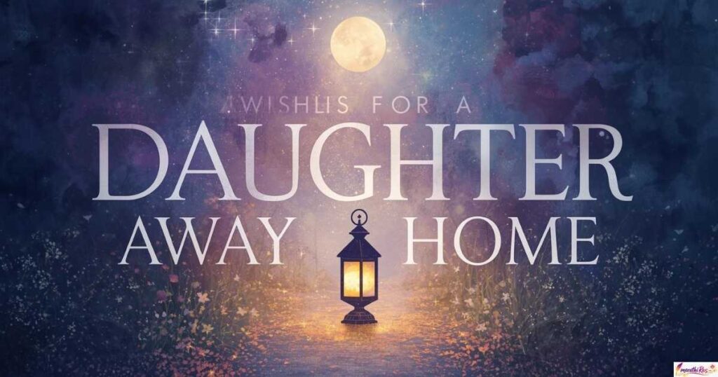 Wishes for a Daughter Away from Home