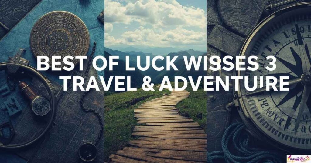 Best of Luck Wishes for Travel & Adventure