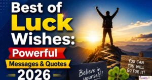 Best of Luck Wishes: Powerful Messages & Quotes 2026