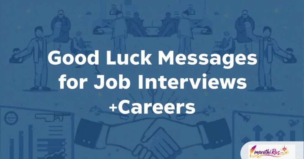 Good Luck Messages for Job Interviews & Careers