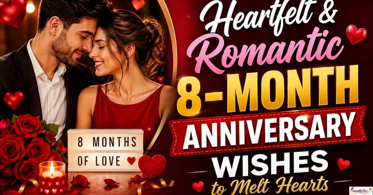 Heartfelt & Romantic 8-Month Anniversary Wishes to Melt Hearts 2026