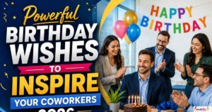 Powerful Birthday Wishes to Inspire Your Coworkers 2026
